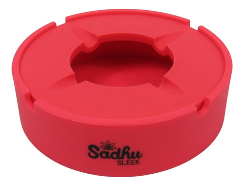 Cinzeiro Silicone Sadhu Redondo Com Tampa