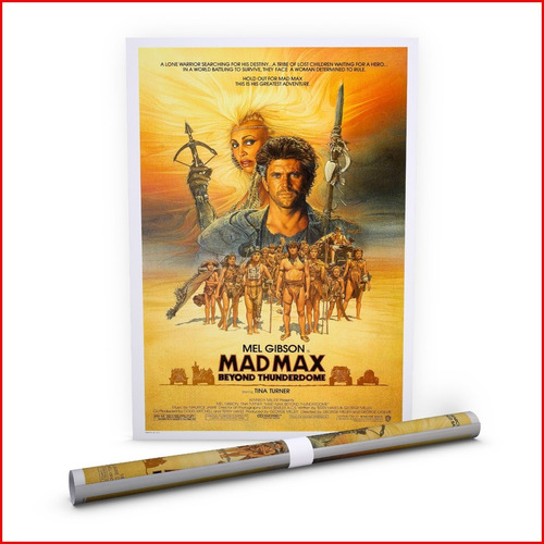 Poster Película Mad Max 1985 #19 - 40x60cm