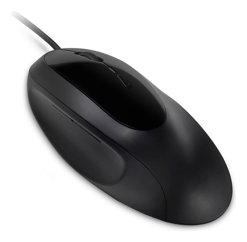 Mouse Pro Fit Ergonomico Alambrico Kensington Color Negro