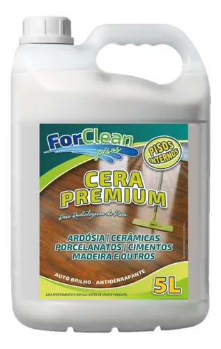 comprar Cera Acrílica Para Piso De Cimento Queimado, Galão 5 Litros