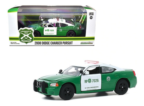Dodge Charger Carabineros 1:43 Apertura Completa Greenlight | Cuotas sin  interés