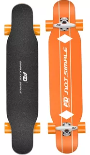Skateboard Longboard Ad 4209 42'' Canadian Maple - Orange