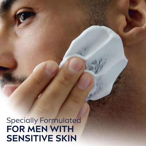 Espuma De Afeitar Nivea Men Sensitive Con Vitamina E, 200 Ml
