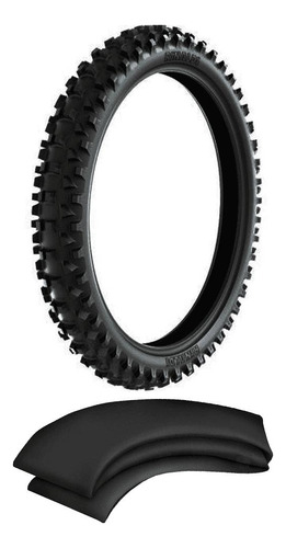 Kit Pneu 90/100-16 Rs47 Rinaldi + Camara Crf 150f Ttr 125