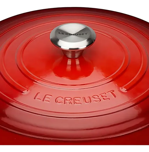 Sartén de cocina redonda Le Creuset Signature de 34 cm, color rojo