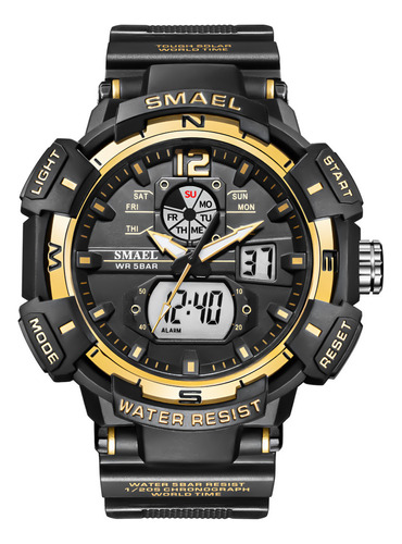 Smael Multifunctional Waterproof Sports Electronic Watch