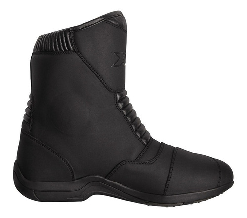 Bota X11 Cruiser Motociclista Cano Médio Anti-torção Preto