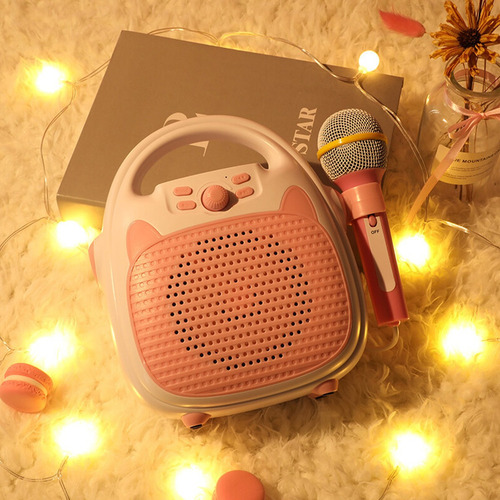 Jf Máquinas De Karaoke For Niños, Altavoces, Juguetes Color
