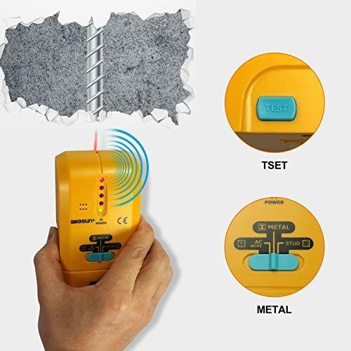 Sun 3 1 Detector Metal Led Madera Stud Finder Ac Wire