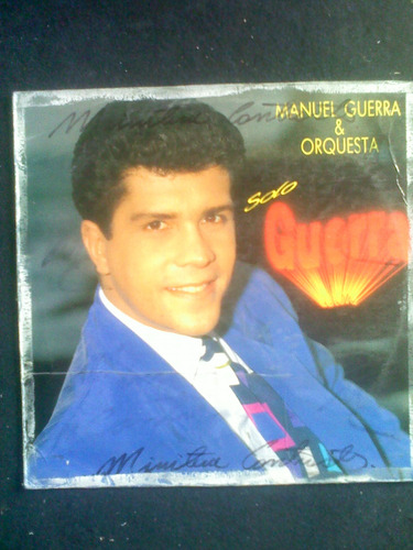 Lp.manuel Guerra Y Orquesta. Solo Guerra.salsa Venzla.vinilo