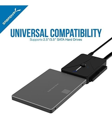 Ssd Sata Ide Disco Duro Convertidor Fuente Alimentacion Ul