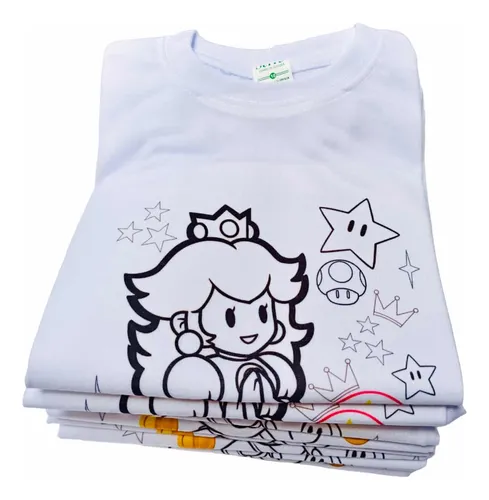 Sorpresa Infantil 10 Kit Camiseta Para Pintar