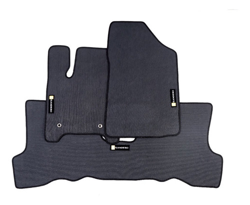 Imagem 3 de 9 de Tapete Borracha Sandero Stepway Inteiriço 2013 2014 2015