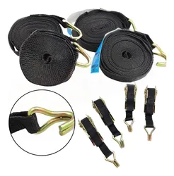 Comprar Conjunto 4 Catracas Amarração C/ Cinta 4,6 Metros 800kg no Mercado Livre