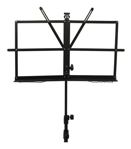 Imagen 3 de 10 de Atril Metálico Partitura Plegable + Funda