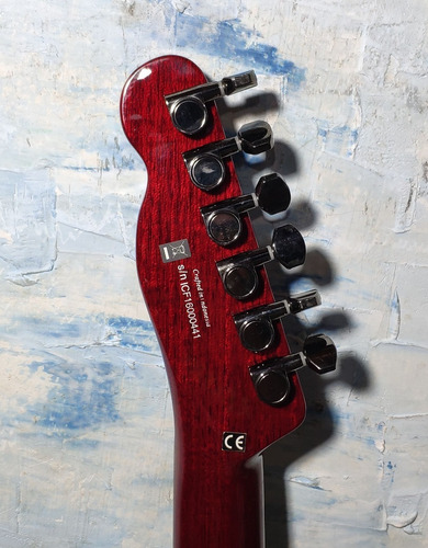 Fender Telecaster Crimson Red Fmt Hh Custom Lmt - Willaudio (Usado)
