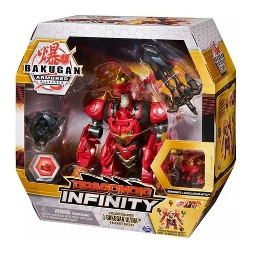 Bakugan Dragonoid Infinity Armored Alliance Spin Master 