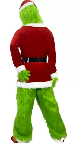 Guantes verdes de piel para Navidad, accesorios de disfraz de monstruo verde  para Halloween, regalos de Navidad y Año Nuevo