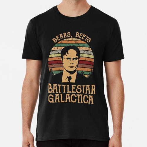 Remera Osos, Remolachas Battlestar Galactica Algodon Premium