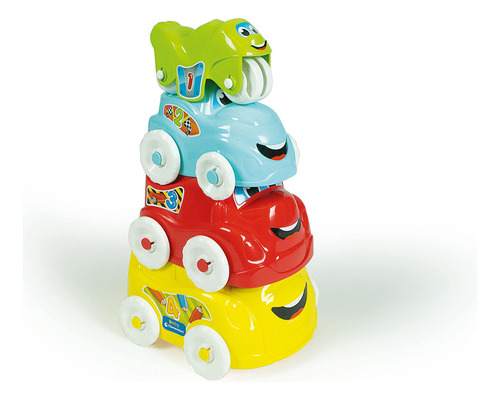 Coches Apilables Para Bebés Set 4 Juguetes Sostenibles