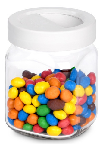 Primizie Practica Contenedor De Vidrio De 1 Litro Italiano Color Transparente