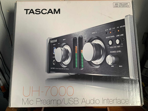 Interface Gravação De Áudio Estúdio Tascam Uh7000 Excelente!