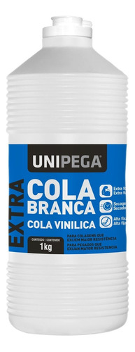 Cola Extra Branca 1kg Unipega