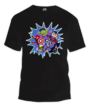 Comprar Playera Infantil Súper Héroes Iron Man Batman Supermán Estil