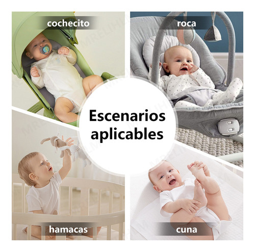 Colchón Infantil Antirreflujo Con Marco De Soporte Para Cuna