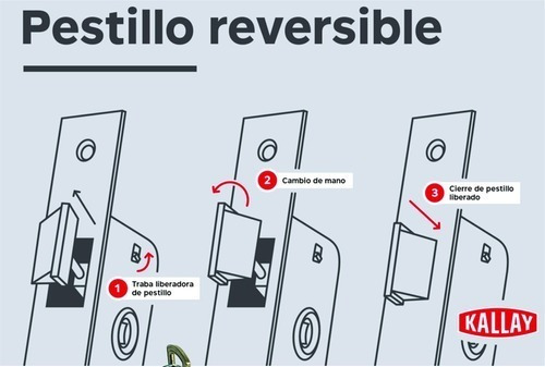 Kallay 4003 Cerradura Seguridad Puerta Exterior