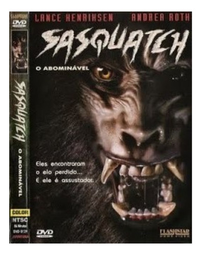 Dvd Filme: Sasquatch - O Abominável (2002) Dublado E Leg