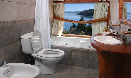 Imagen 15 de 20 de Departamentos - Cabañas En Bariloche 2/3/4/5/6/7 Pasajeros. Playa Bonita! Complejo En La Mejor Ubicacion De Bariloche