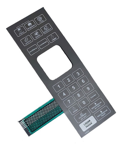 Imagem 1 de 6 de Membrana Teclado Para Microondas Philco Pme25