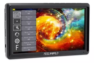 Monitor Feelworld Fw568 4k Videoassist P/ Dslr Sony Canon