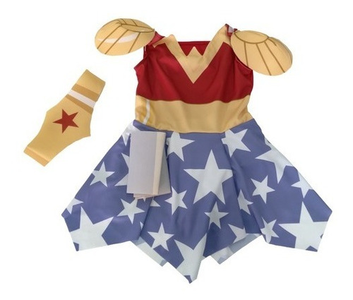 Disfraz Superhero G Mujer Maravilla T0 Ploppy 590150