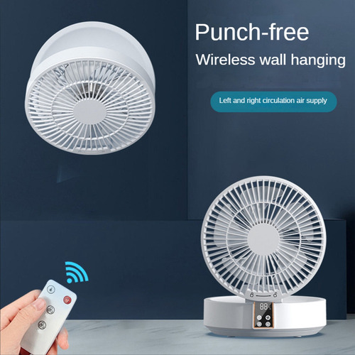 Ventilador De Ar Circulante Sem Fio De Controle Remoto Com L