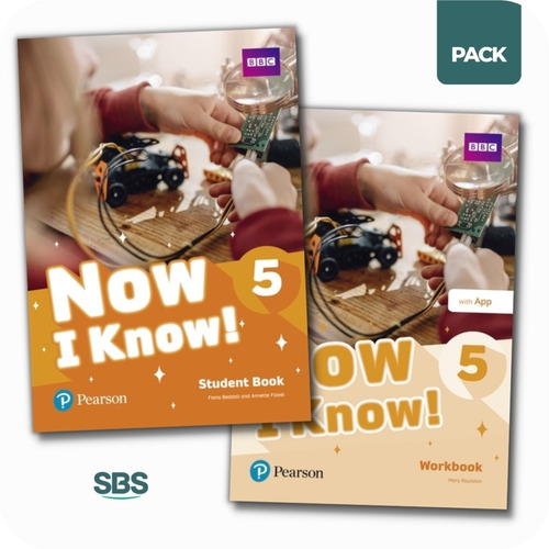 Now I Know 5 - Student's Book + Workbook Pack - 2 Libros
