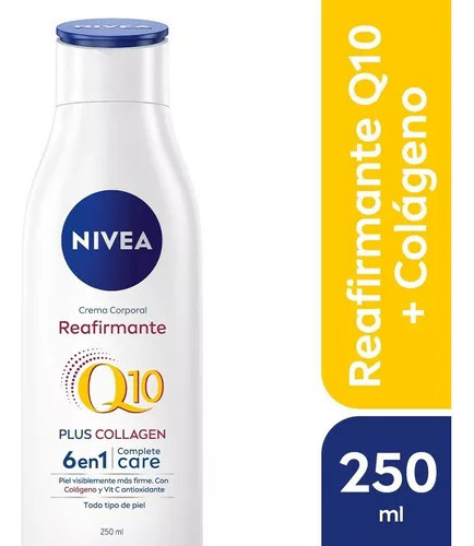 Crema Corporal Nivea Q10 Plus Collagen 250 Ml