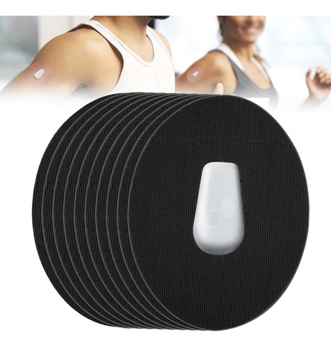 10 Uds. Parche Adhesivo De Estilo Libre Pegatinas Negro