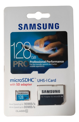 Memoria Micro Sd Samsung 128gb (3711)