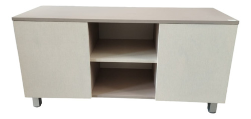 Rack Tv Con Dos Puertas + 1 Estante 120x60x40cm