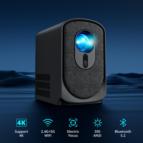 Mini Proyector Inalámbrico Con Wifi Y Bluetooth 5g, Proyecto