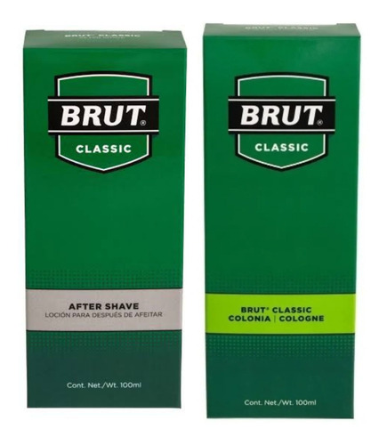 Colonia Brut Clásic 100ml + After Shave 100ml. Original. 