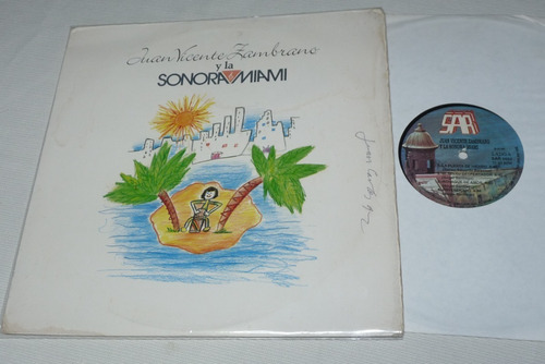 Jch- La Sonora Miami De Juan Vicente Cortez Salsa 1992 Lp