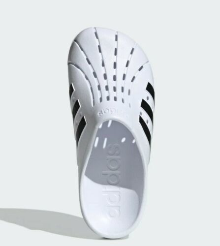 Nuevo adidas Adilette Clog Blanco Hombre Talla 9 Unisex S...