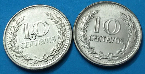 Ver Selección 3 Puntos Colombia Variedad 10 Centavos 1971 