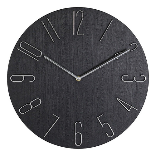 Minimalismo Silencioso Cuarzo Grandes Relojes De Moda Negro