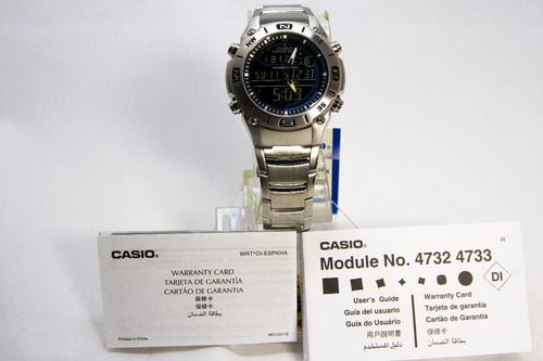 Reloj Casio Outgear Fishing Amw-703d-1av Pesca