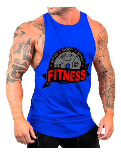 Musculosa Olímpica Abierta Entrenamiento Fitness Genetic