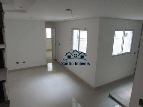 Cobertura Com 2 Dormitórios À Venda, 86 M² Por R$ 370.000,00 - Vila Pires - Santo André/sp - Co0589